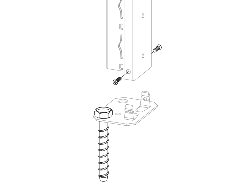 schulte-befestigungsset-stecksystem